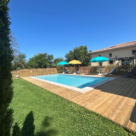 Maison D'Hotes "La Clef Des Champs" Piscine Ortance Sajas Bagian luar foto